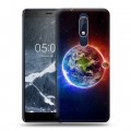 Дизайнерский пластиковый чехол для Nokia 5.1 стихии