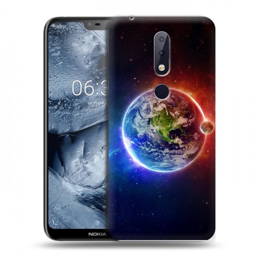 Дизайнерский пластиковый чехол для Nokia 6.1 Plus стихии