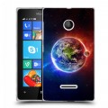 Дизайнерский пластиковый чехол для Microsoft Lumia 435 стихии