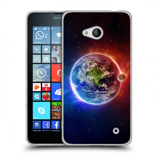 Дизайнерский пластиковый чехол для Microsoft Lumia 640 стихии