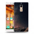 Дизайнерский пластиковый чехол для Elephone S3 ночь