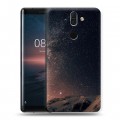 Дизайнерский силиконовый чехол для Nokia 8 Sirocco ночь