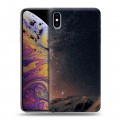 Дизайнерский силиконовый чехол для Iphone Xs Max ночь