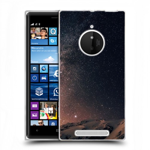 Дизайнерский пластиковый чехол для Nokia Lumia 830 ночь
