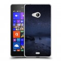 Дизайнерский пластиковый чехол для Microsoft Lumia 540 ночь