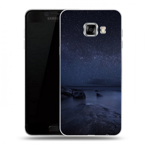 Дизайнерский пластиковый чехол для Samsung Galaxy C5 ночь