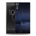 Дизайнерский пластиковый чехол для Sony Xperia XZs ночь