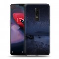 Дизайнерский пластиковый чехол для OnePlus 6 ночь