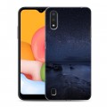 Дизайнерский силиконовый чехол для Samsung Galaxy M01 ночь