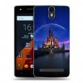 Дизайнерский силиконовый чехол для Wileyfox Storm ночь