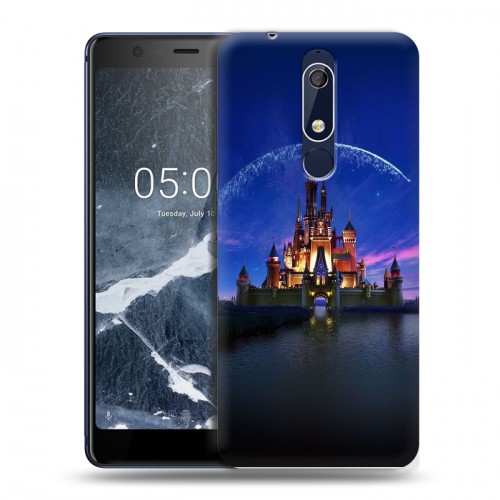 Дизайнерский пластиковый чехол для Nokia 5.1 ночь