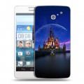 Дизайнерский пластиковый чехол для Huawei Ascend D2 ночь