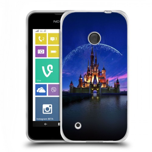 Дизайнерский пластиковый чехол для Nokia Lumia 530 ночь