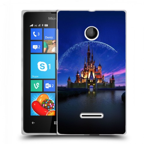 Дизайнерский пластиковый чехол для Microsoft Lumia 435 ночь