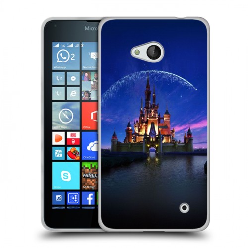 Дизайнерский пластиковый чехол для Microsoft Lumia 640 ночь