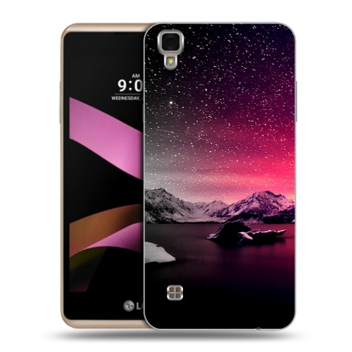 Дизайнерский пластиковый чехол для LG X Style ночь