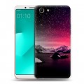 Дизайнерский пластиковый чехол для OPPO A83 ночь