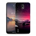 Дизайнерский силиконовый чехол для Nokia 1.3 ночь