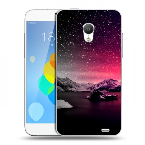 Дизайнерский силиконовый чехол для  Meizu MX3 ночь