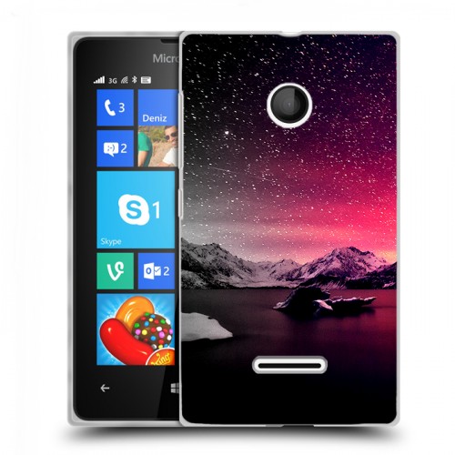 Дизайнерский пластиковый чехол для Microsoft Lumia 435 ночь