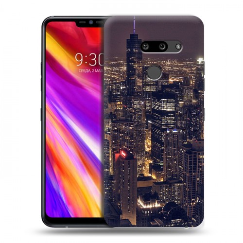 Дизайнерский пластиковый чехол для LG G8 ThinQ ночь