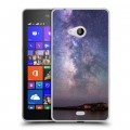 Дизайнерский пластиковый чехол для Microsoft Lumia 540 ночь