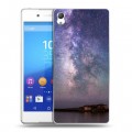 Дизайнерский пластиковый чехол для Sony Xperia Z3+ ночь