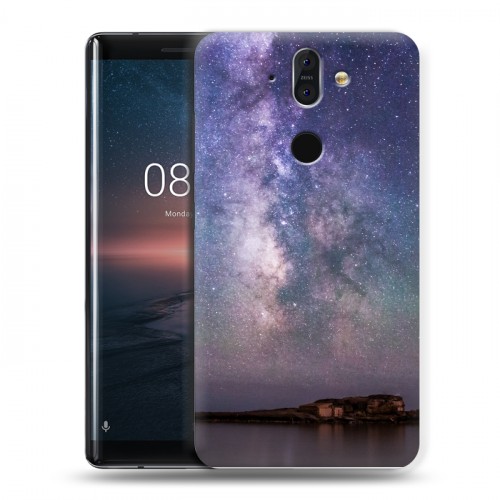 Дизайнерский силиконовый чехол для Nokia 8 Sirocco ночь