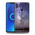 Дизайнерский силиконовый чехол для Alcatel 5V ночь