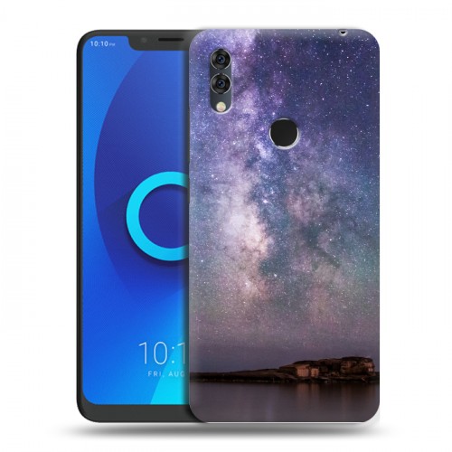 Дизайнерский силиконовый чехол для Alcatel 5V ночь