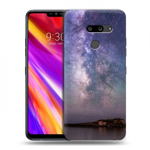 Дизайнерский пластиковый чехол для LG G8 ThinQ ночь