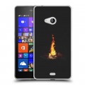 Дизайнерский пластиковый чехол для Microsoft Lumia 540 ночь