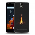 Дизайнерский силиконовый чехол для Wileyfox Storm ночь