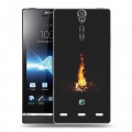 Дизайнерский пластиковый чехол для Sony Xperia S ночь