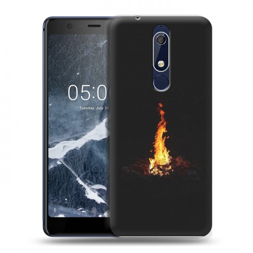 Дизайнерский пластиковый чехол для Nokia 5.1 ночь