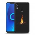 Дизайнерский силиконовый чехол для Alcatel 5V ночь