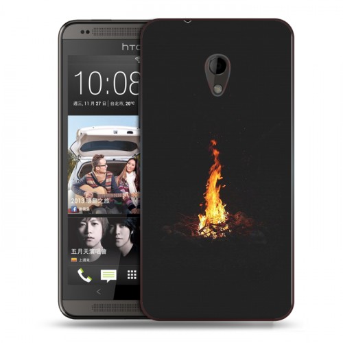 Дизайнерский пластиковый чехол для HTC Desire 700 ночь