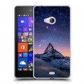 Дизайнерский пластиковый чехол для Microsoft Lumia 540 ночь