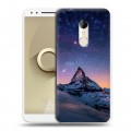 Дизайнерский пластиковый чехол для Alcatel 3 ночь