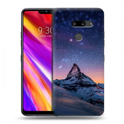 Дизайнерский пластиковый чехол для LG G8 ThinQ ночь