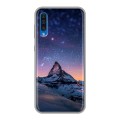 Дизайнерский силиконовый чехол для Samsung Galaxy A50 ночь