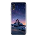 Дизайнерский пластиковый чехол для Samsung Galaxy A02 ночь