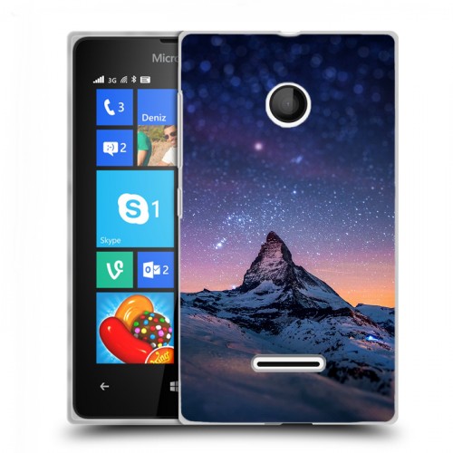 Дизайнерский пластиковый чехол для Microsoft Lumia 435 ночь