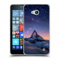 Дизайнерский пластиковый чехол для Microsoft Lumia 640 ночь