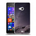 Дизайнерский пластиковый чехол для Microsoft Lumia 540 ночь