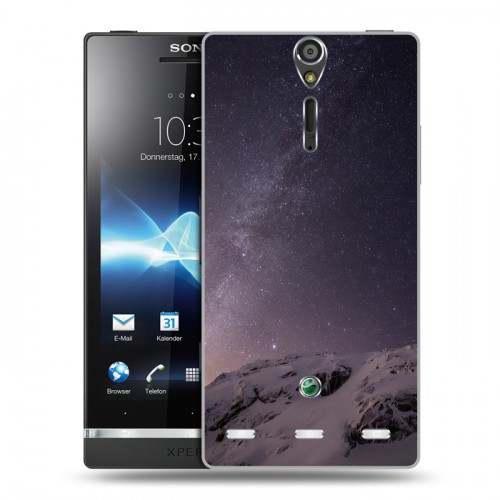 Дизайнерский пластиковый чехол для Sony Xperia S ночь