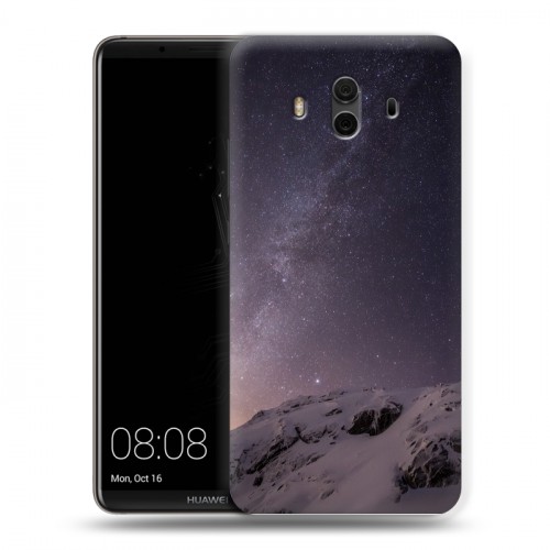 Дизайнерский пластиковый чехол для Huawei Mate 10 ночь