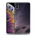 Дизайнерский силиконовый чехол для Iphone Xs Max ночь