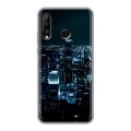 Дизайнерский силиконовый чехол для Huawei P30 Lite ночь