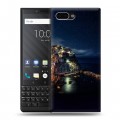 Дизайнерский пластиковый чехол для BlackBerry KEY2 ночь